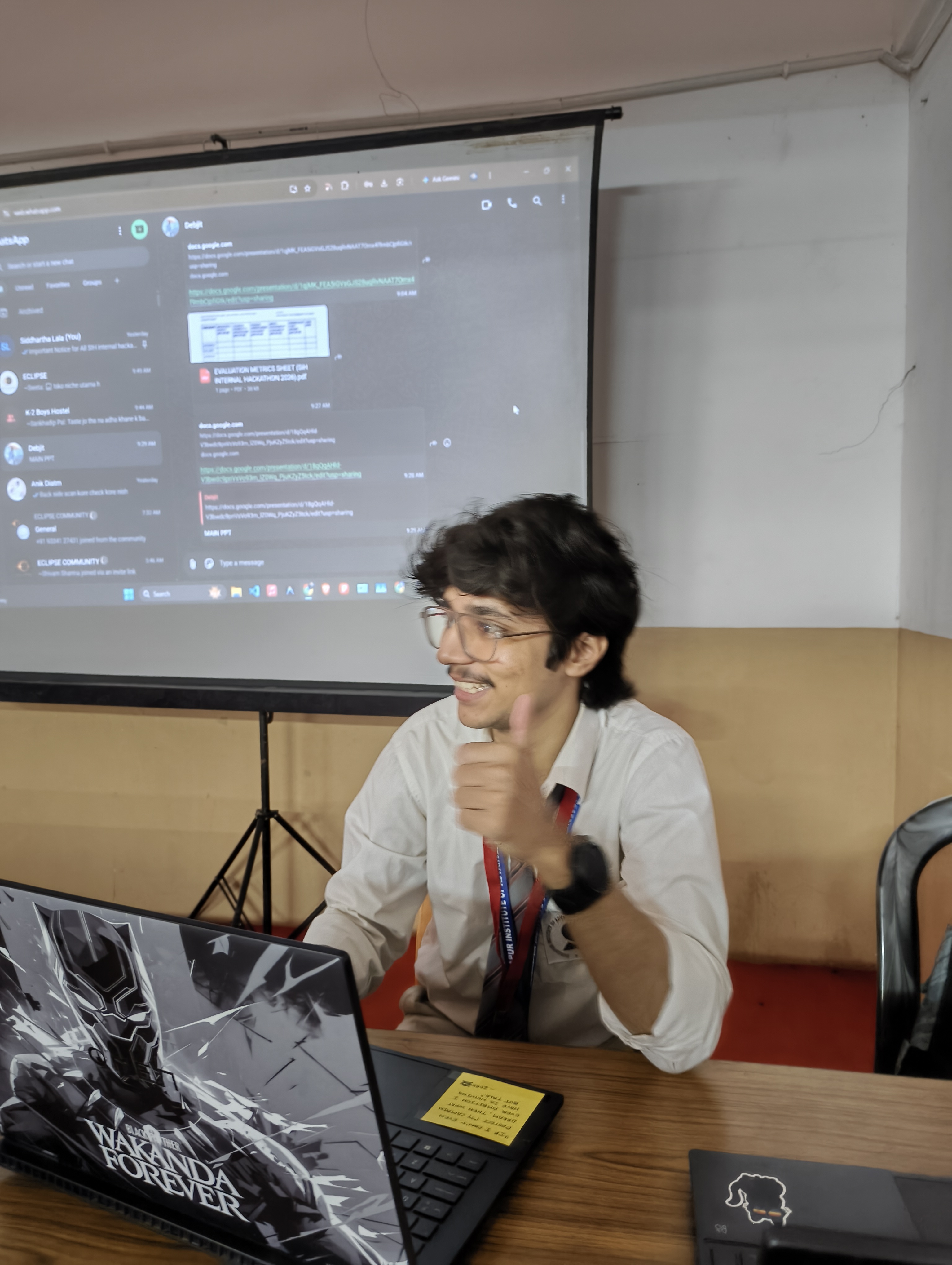 SIH Ideathon moment 3