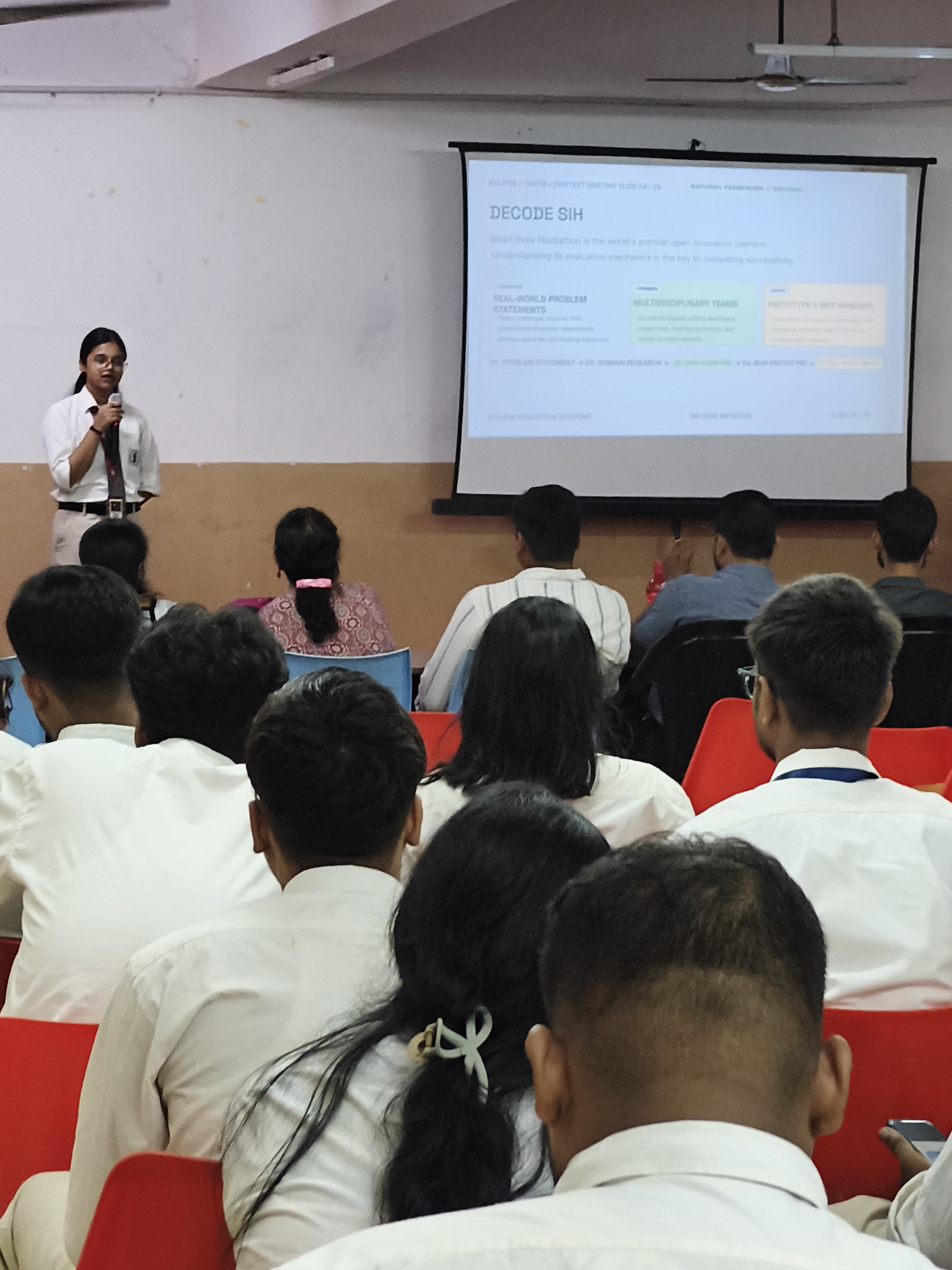 SIH Ideathon moment 5