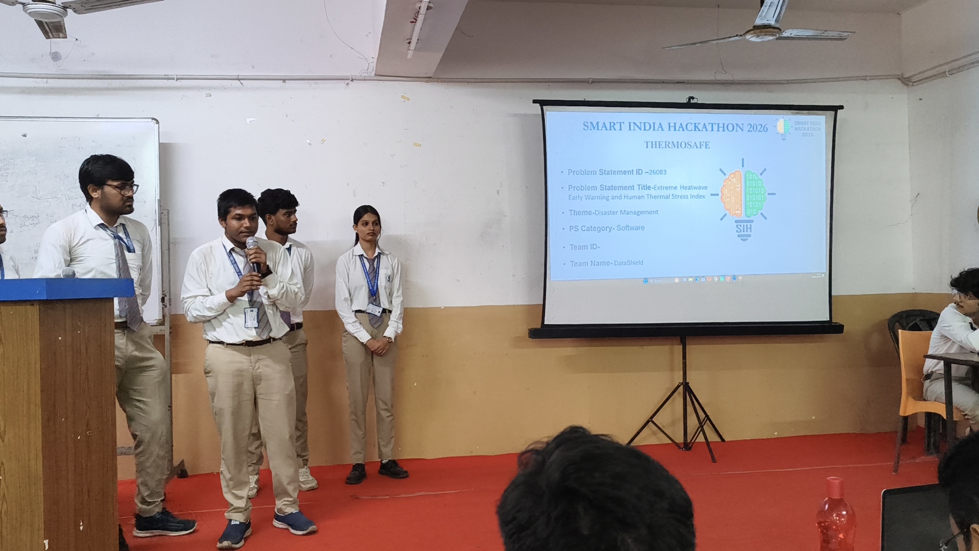 SIH Ideathon moment 12